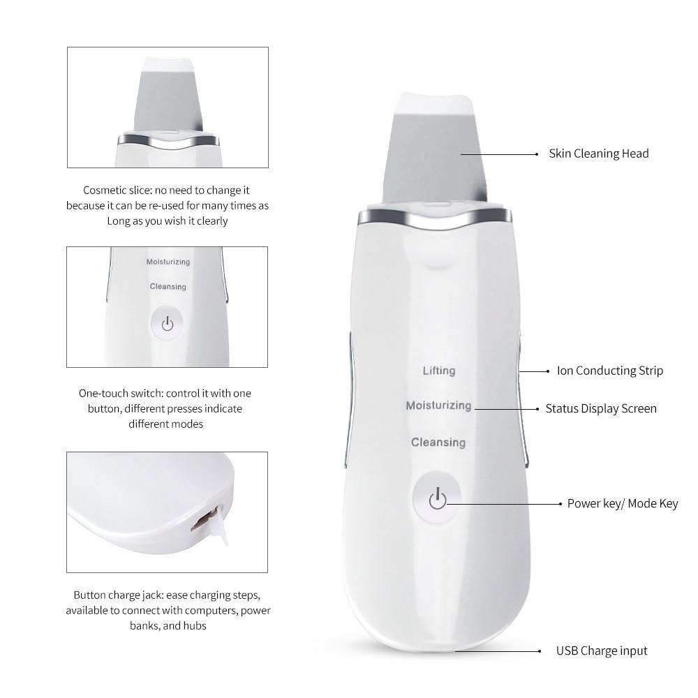 Beauty Star Ultrasonic Face Cleaning - SuperShop.Rocks