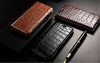 Load image into Gallery viewer, Crocodile Genuine Leather Wallet Case For iPhone