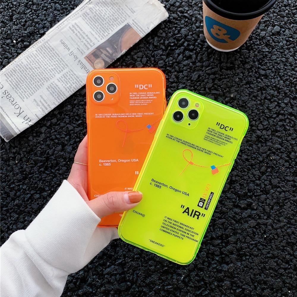 Fluorescence White Label Phone Case for iPhone - SuperShop.Rocks