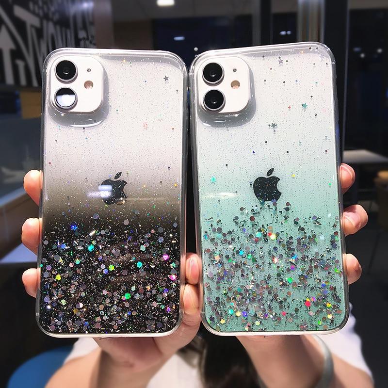 Clear Glitter iPhone Case - SuperShop.Rocks