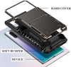 Load image into Gallery viewer, Slide Armor Wallet Card Holder Case For Samsung - Blue - SuperShop.Rocks