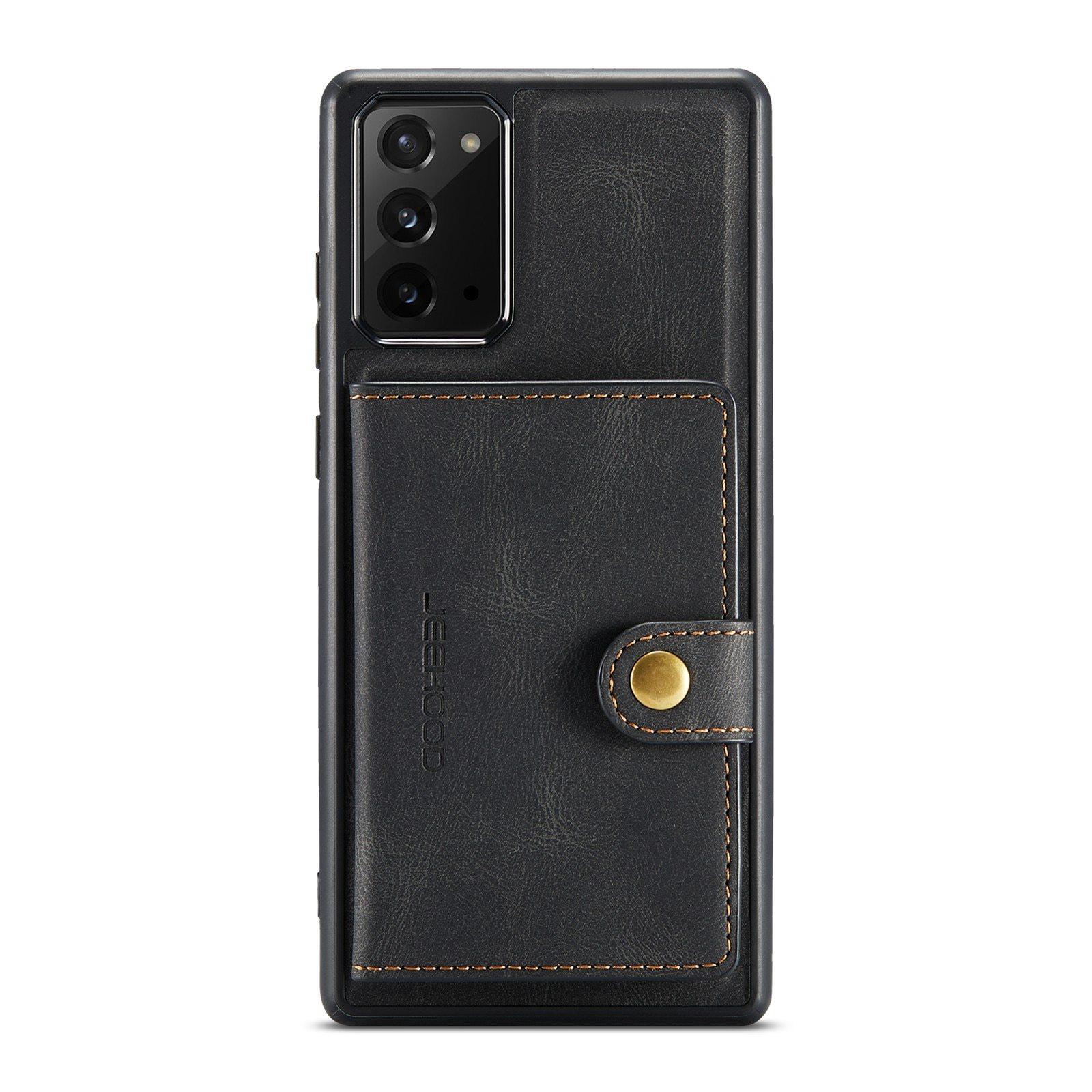 Ultra Leather Samsung Galaxy Magnetic Case - Black - SuperShop.Rocks