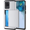 Load image into Gallery viewer, Silver Business Armor Wallet Phone Cases For Samsung - SuperShop.Rocks