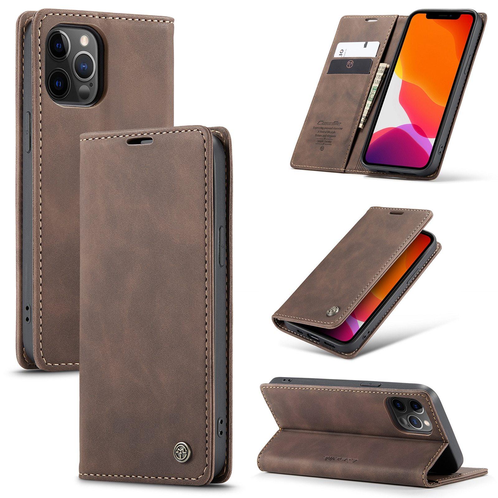 Magnetic Card Leather Wallet Case - SuperShop.Rocks