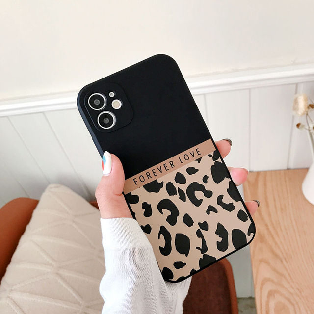 Leopard Print Soft iPhone Case