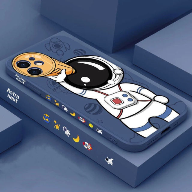 Astronaut NFT Design Phone Case For iPhone