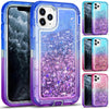 3D Glitter Armor Case For iPhone