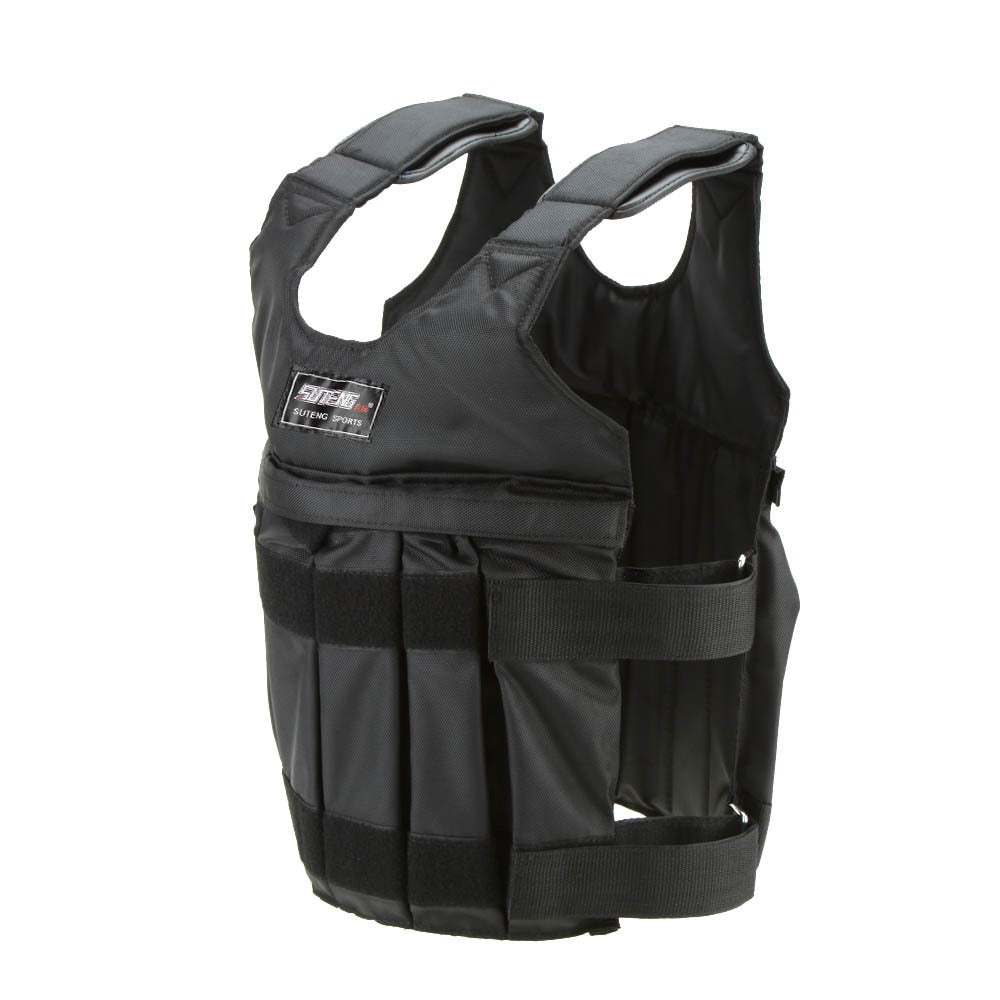 Adjustable Fitness Boxing Weighted Vest - Max Loading 20 Lbs - 110 Lbs